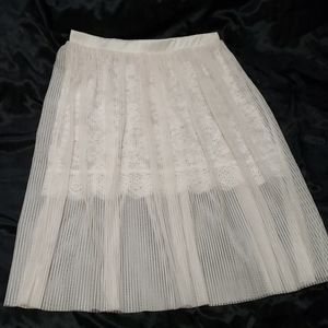 Victoria Secret Sheer Lace Skirt Woman Size M
